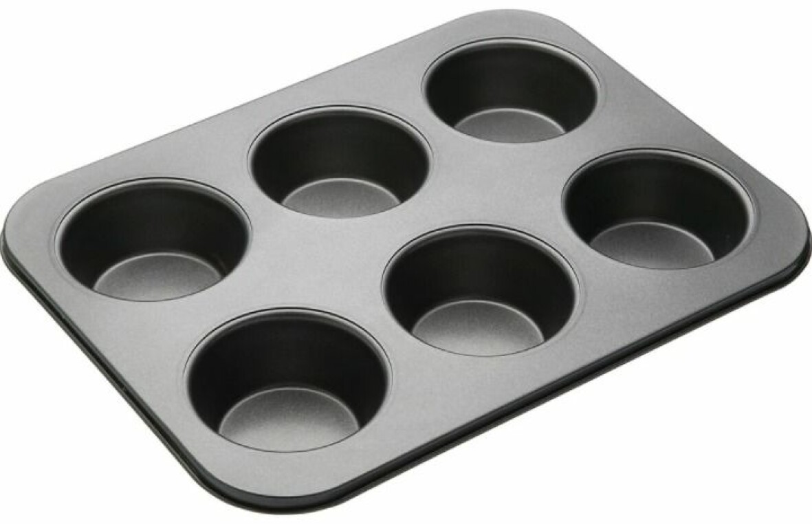 Sexhålig muffinsform