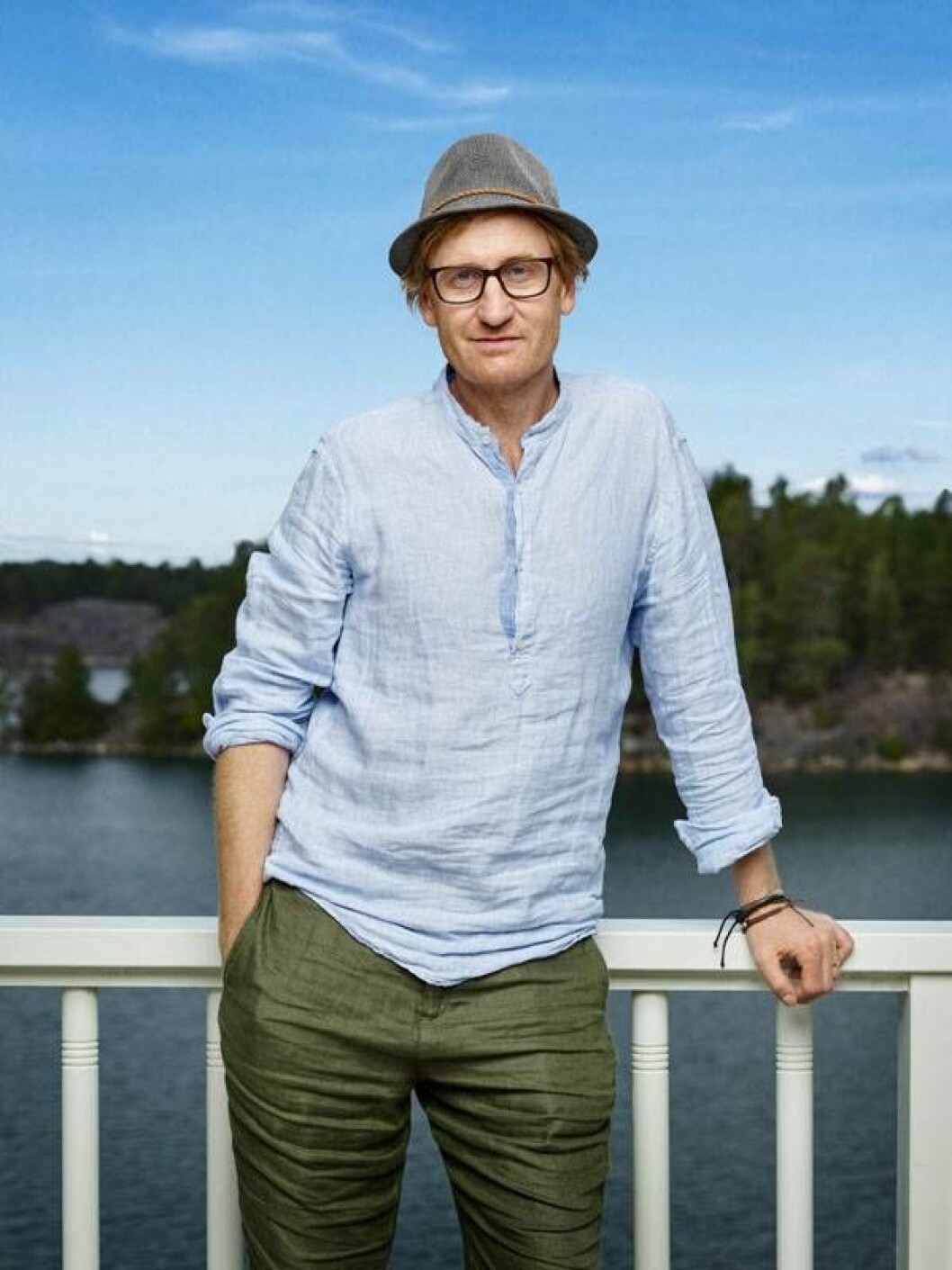 Gustaf Hammarsten som Rille i Sjölyckan i TV4 som har premiär den 6 april 2018.