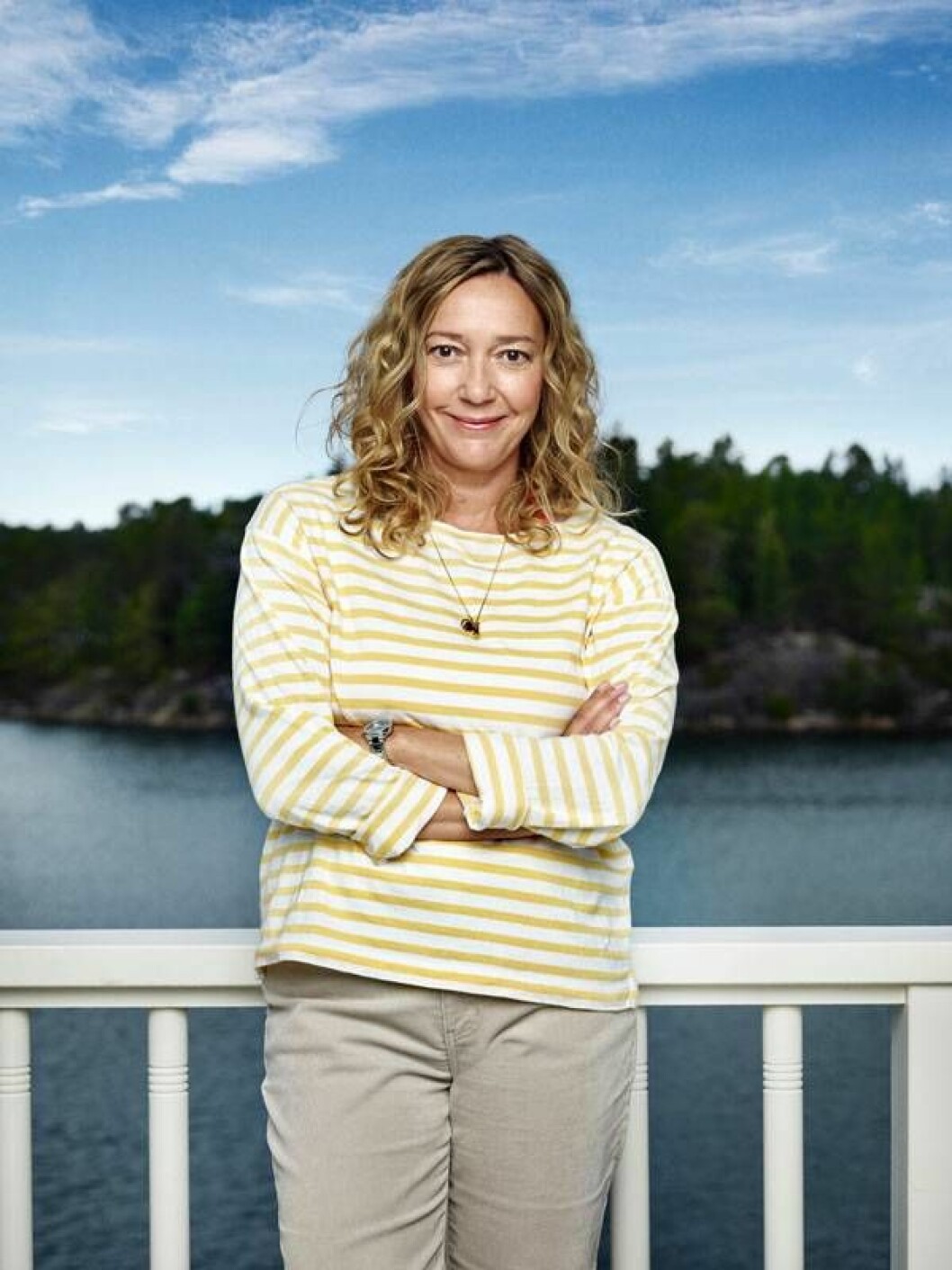 Malin Cederbladh som Klara i Sjölyckan i TV4