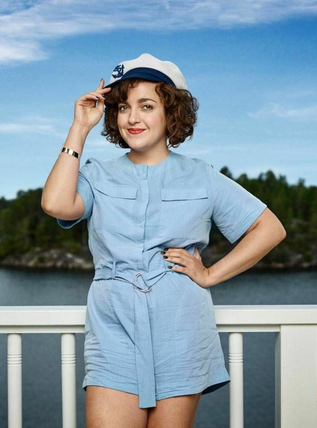 Shima Niavarani som Lily i Sjölyckan i TV4 som har premiär den 6 april 2018.