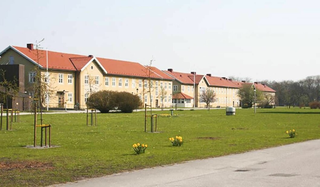 Östra sjukhuset i Malmö stängdes helt under 1995. Idag finns det bland annat förskolor och bostäder i byggnaderna. Foto: TT Östra sjukhuset i Malmö