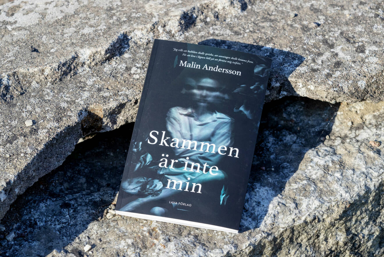 Malin Andersson har skrivit en bok och bilden är på omslaget.