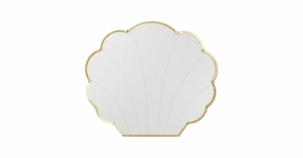 Snäckformad spegel från H&M home