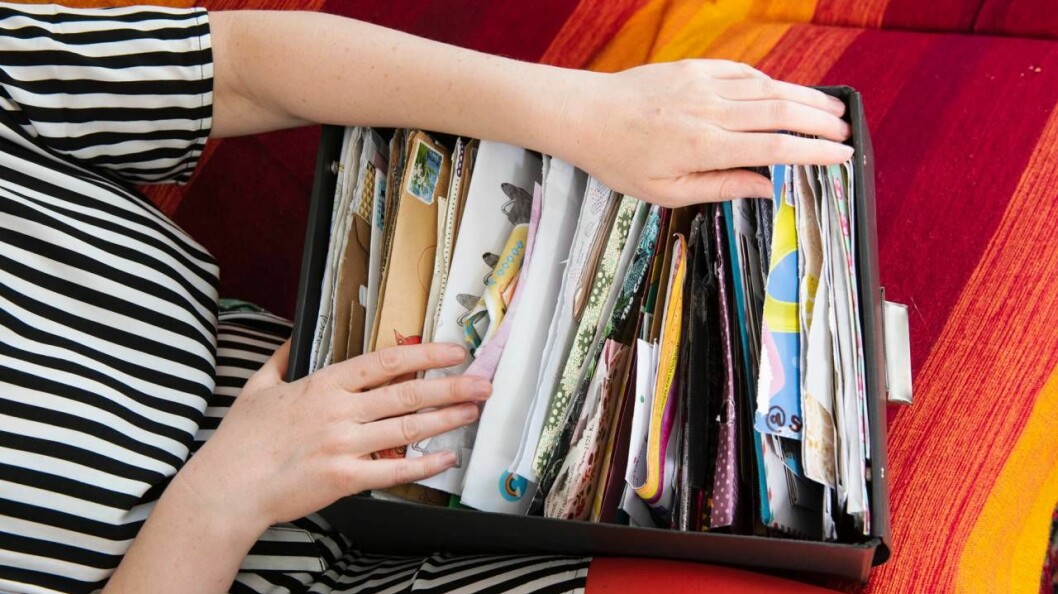 Linda är administratör i Snigelpostklubben. Foto: Theresia Köhlin Snigelpostklubben älskar brevväxling
