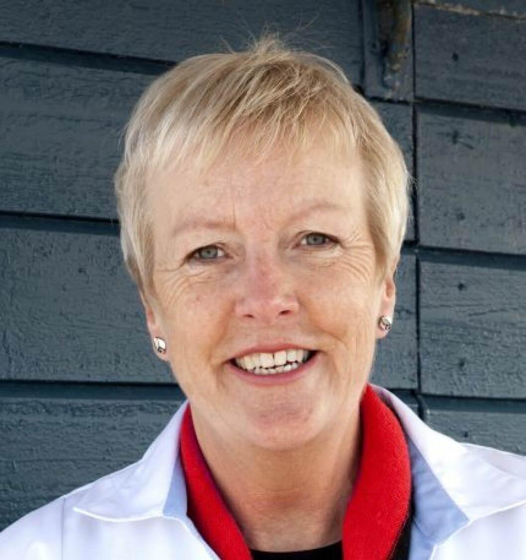 Sjuksköterskan Kerstin Nilsson. Sjuksköterskan Kerstin Nilsson