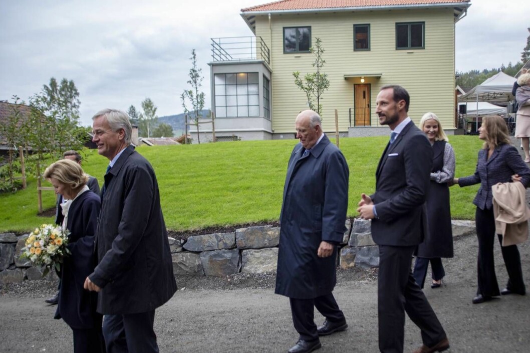 2018 flyttades drottning Sonjas barndomshem till Maihaugen i Lillehammer och blev museum.<br>Foto: TT