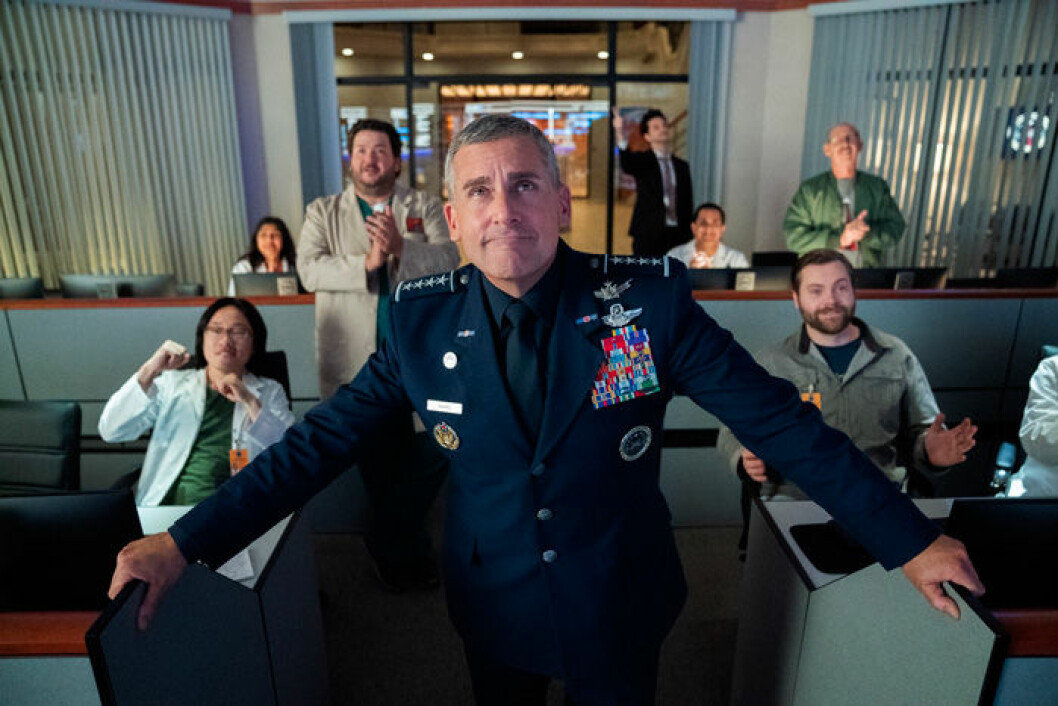 Steve Carell är en av skådespelarna i nya <em>Space Force. </em> En bild på skådespelaren Steve Carell som är med i den nya tv-serien Space Force.