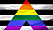 Straight Ally pride-flaggan