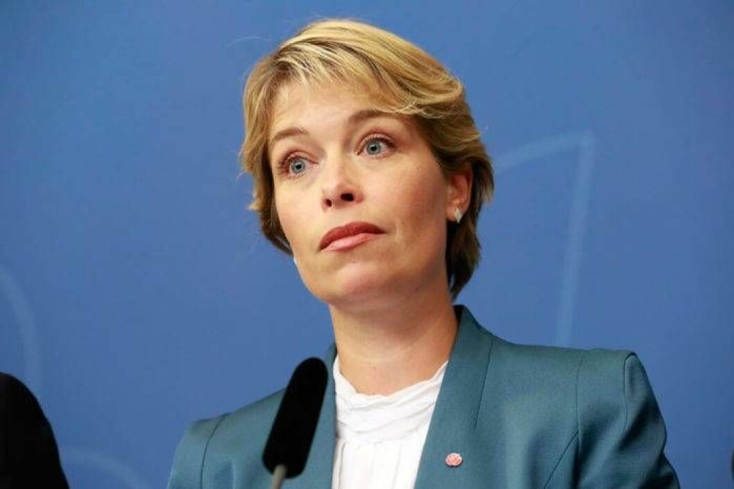 Socialminister Annika Strandhäll är ordförande i pensionsgruppen.