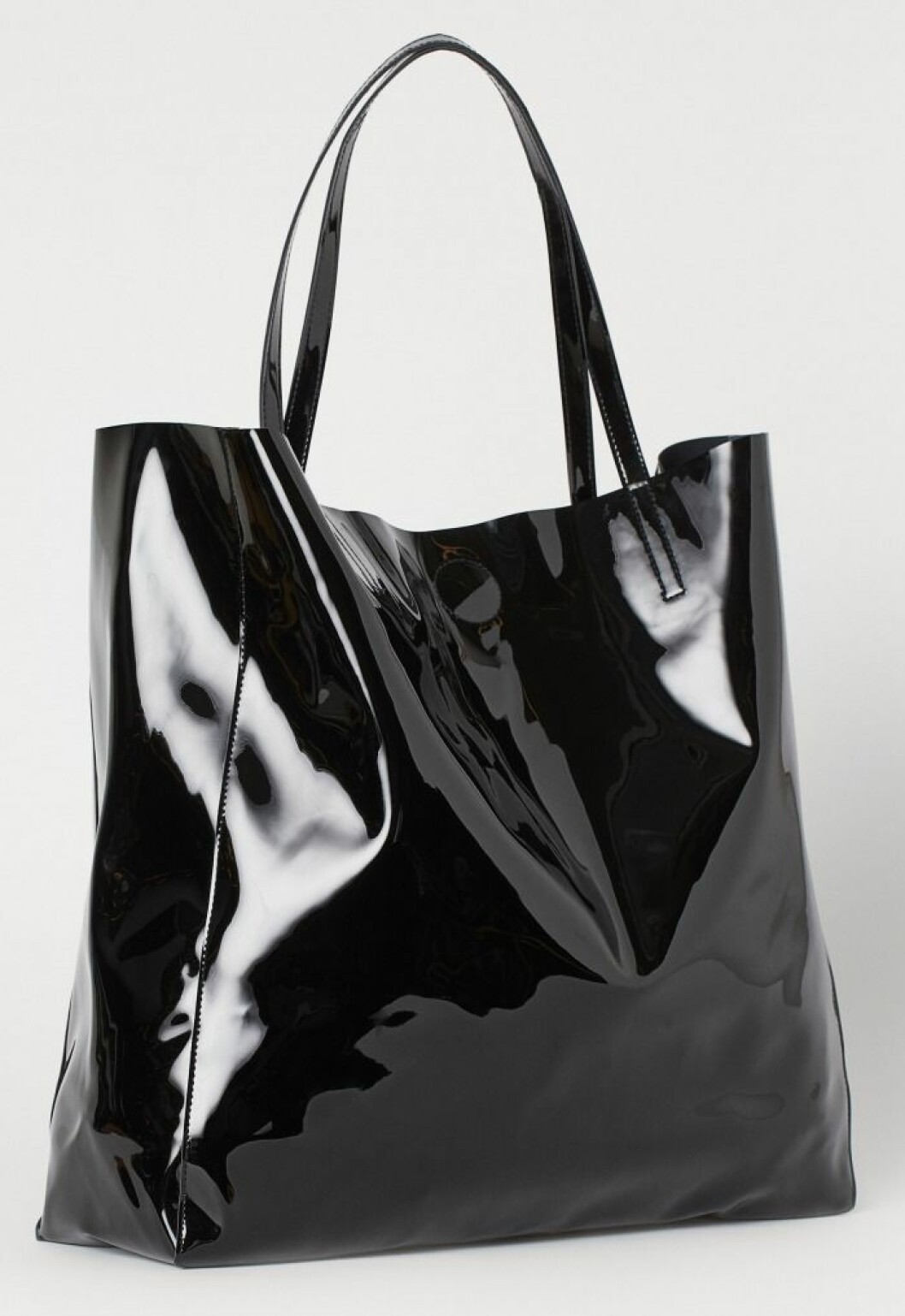 Svart lackväska från H&M