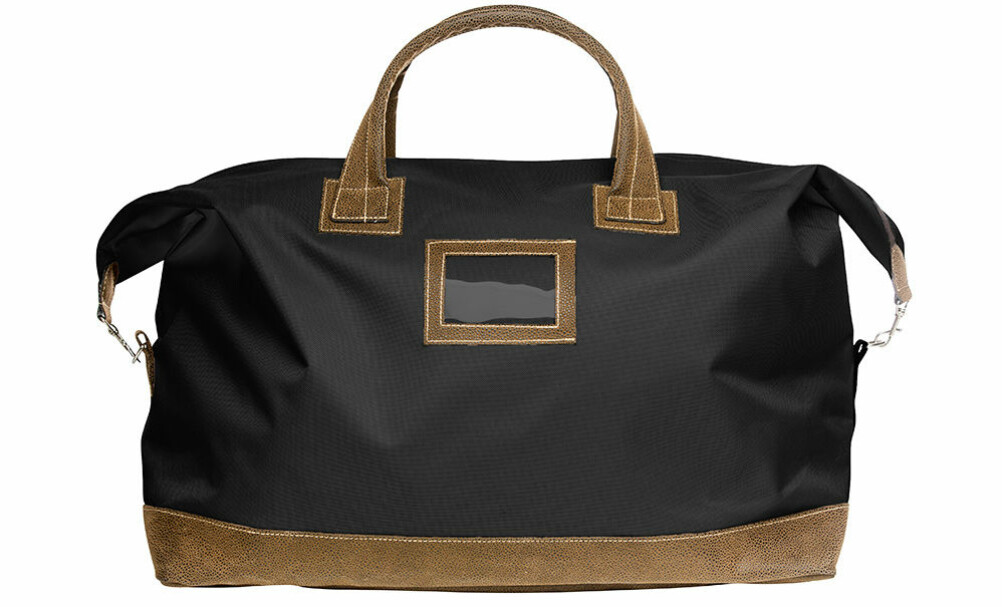 Passar lika bra som gymbag! Svart weekendbag.