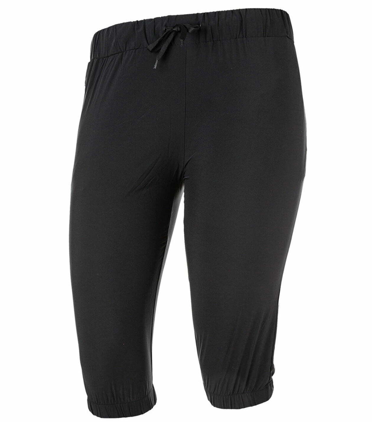 Svarta träningstights plus size.