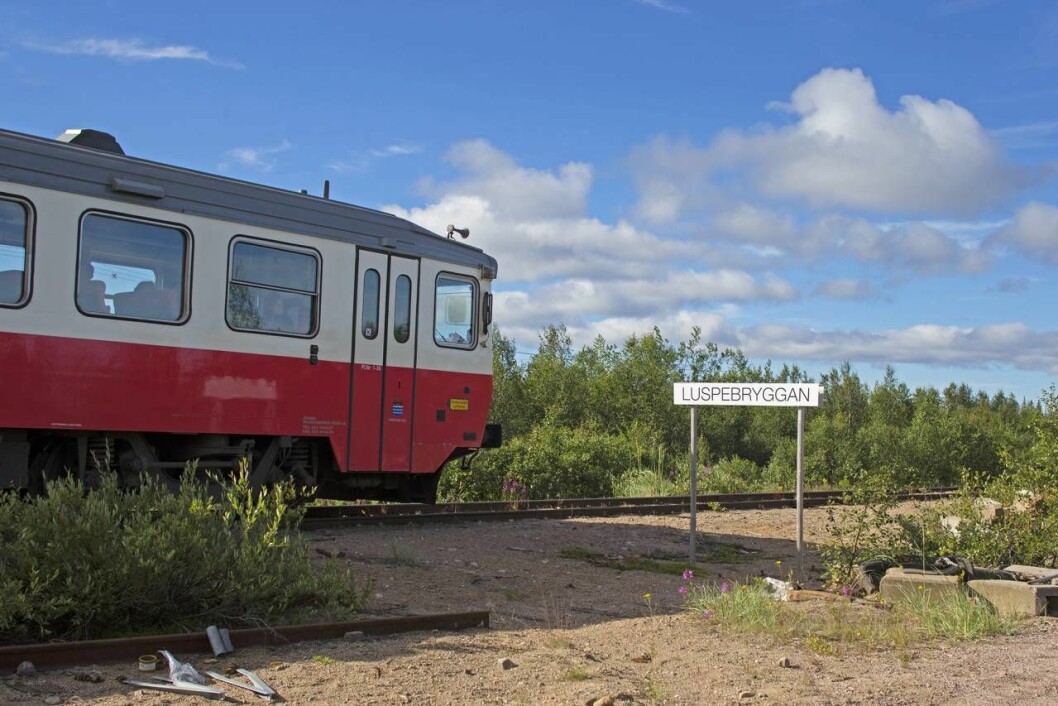 Inlandsbanan går genom sju landskap. Inlandsbanan
