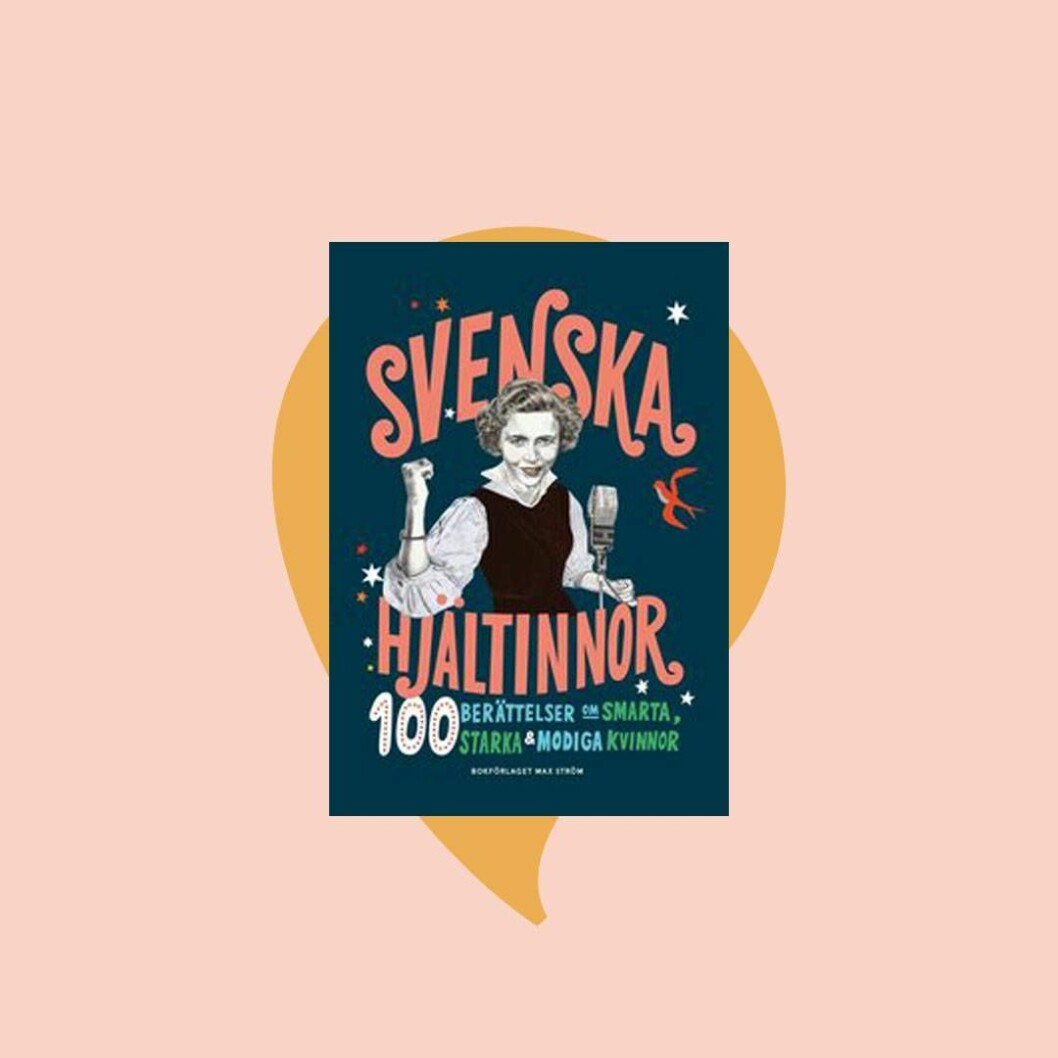 Omslag till boken Svenska hjältinnor