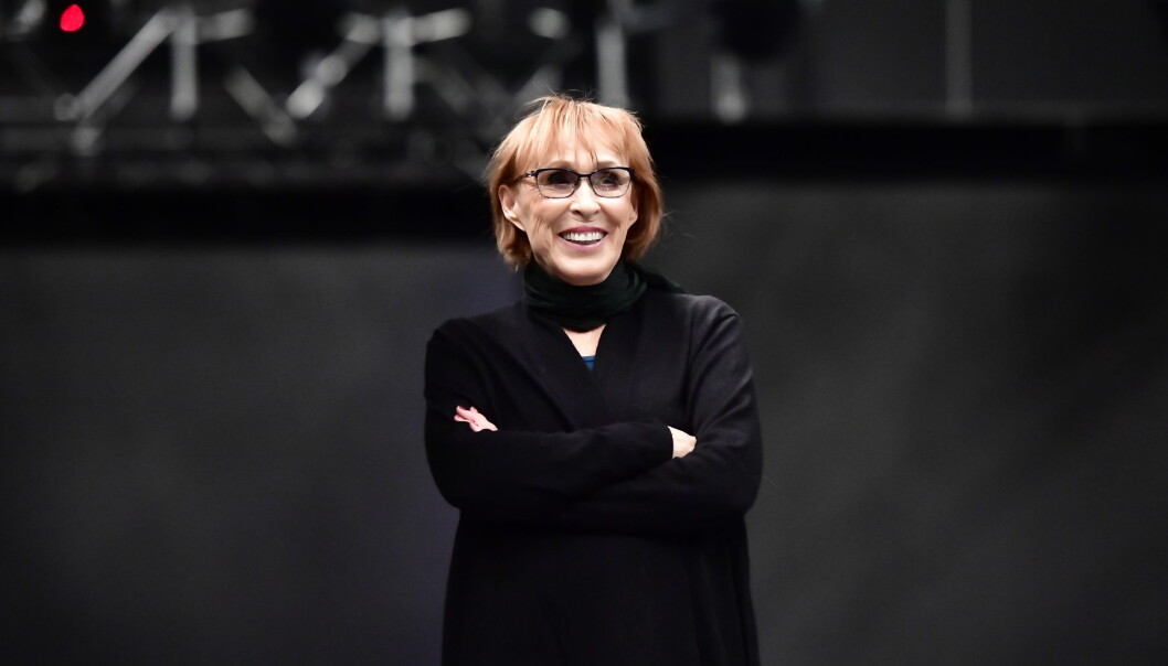 Eva Rydberg repeterar inför Melodifestivalen 2021 – och formen är på topp. Eva Rydberg repeterar inför Melodifestivalen 2021.