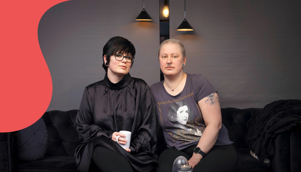 Två systrar som båda fick bröstcancer.
