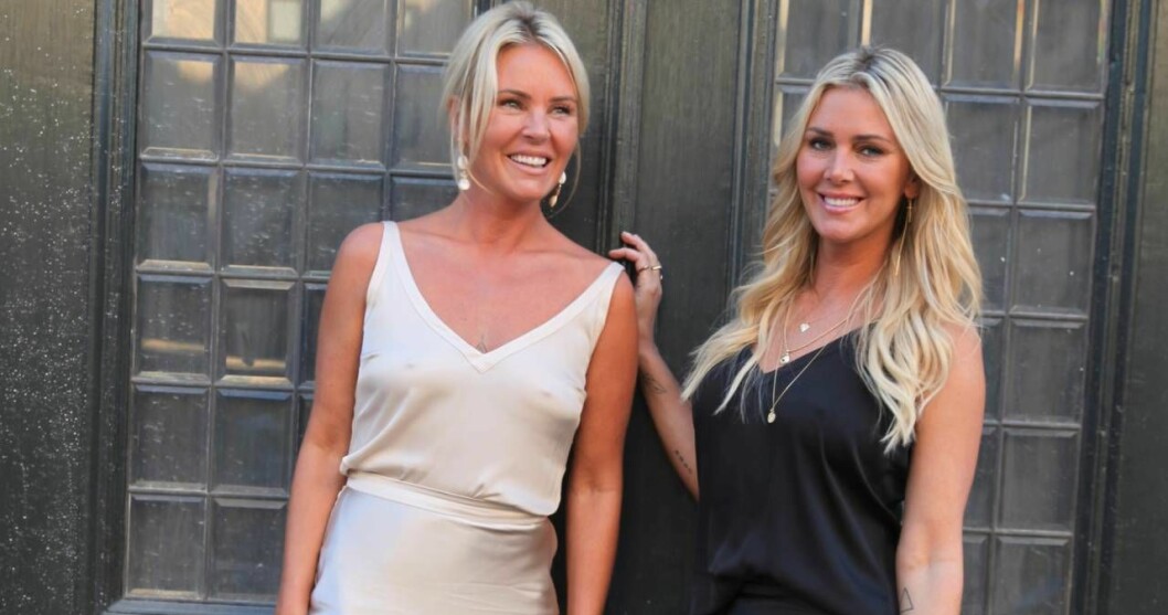 Systrarna Magdalena och Hanna Graaf ler och berättar om sin nya serie 