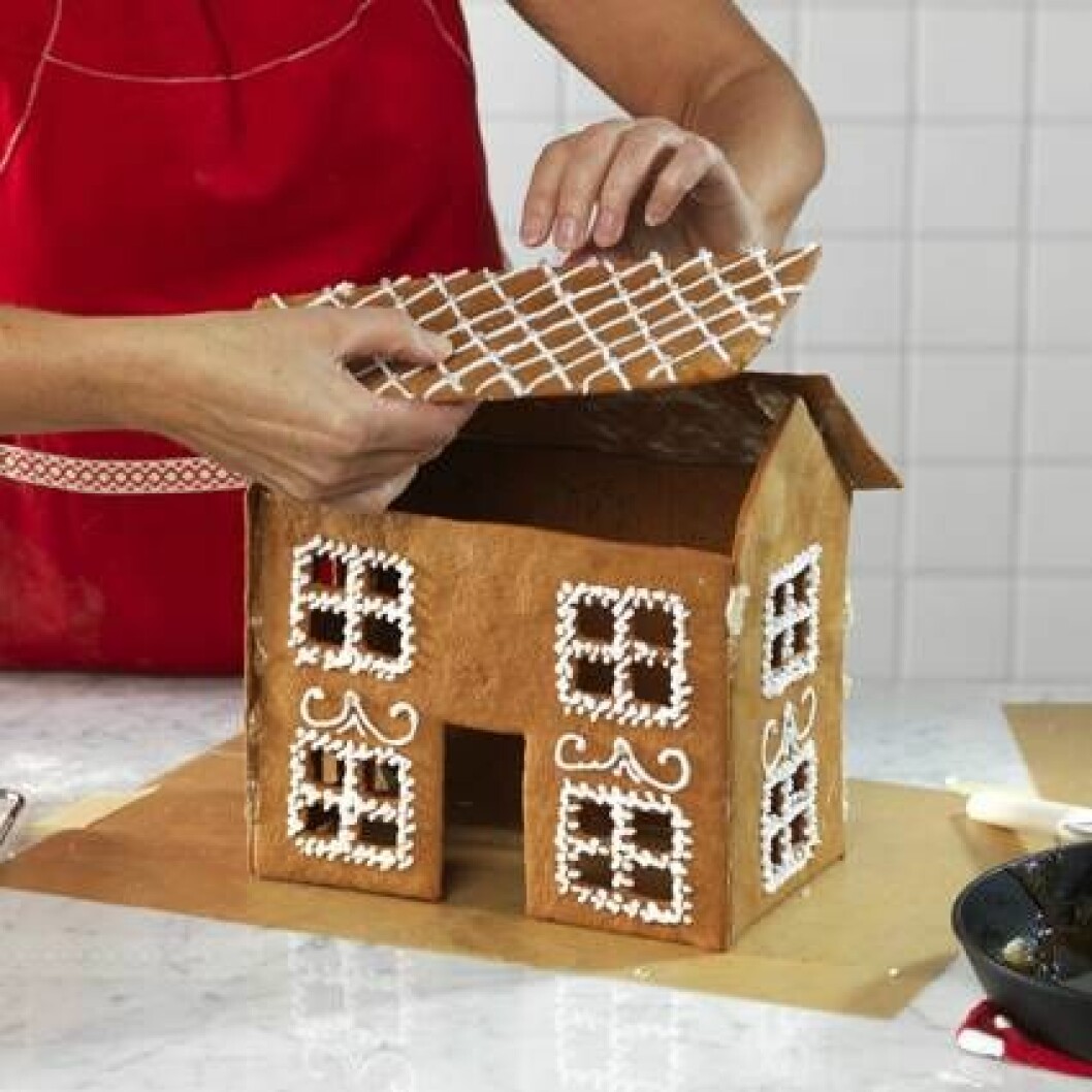 Tak till pepparkakshus.