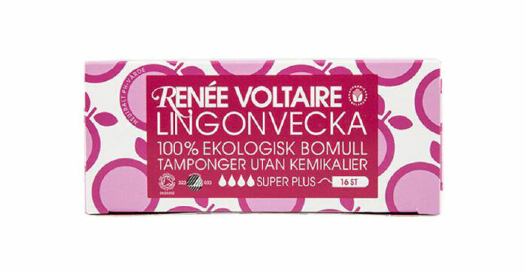 Ekologiska tamponger från Renée Voltaire