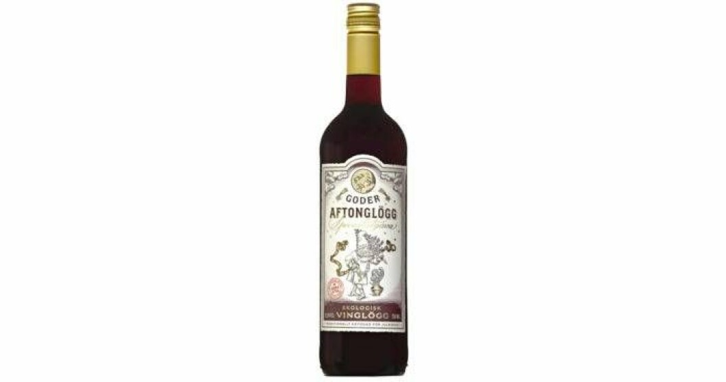 Goder Aftonglögg Specialutgåva 12,5%, 90242 tillfälligt sortiment, 99 kr/75 cl är en ekologisk rödvinsglögg.