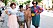 John Lundviks kör The Mamas i Israel. Från vänster: Loulou Lamotte, Ashley Haynes, Paris Renita och Dinah Yonas Manna