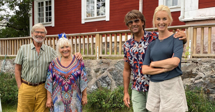 Christina Schollin och Hans Wahlgren gästar Tillsammans med Strömstedts. Christina Schollin och Hans Wahlgren gästar Tillsammans med Strömstedts