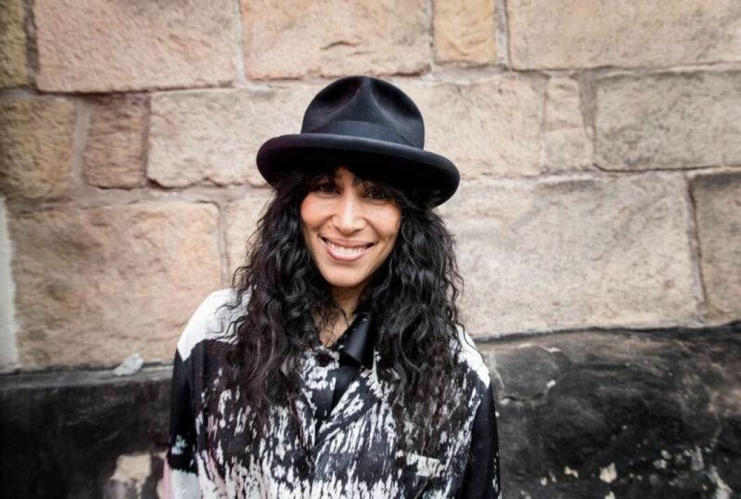 Foto: Christine Olsson/TT Porträtt av Titiyo Jah som fick sitt andra barn när hon var 52 år