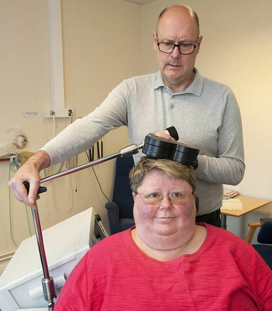 Sonny Isaksson ställer in TMS på Tarja. Sonny Isaksson ställer in TMS på Tarja.