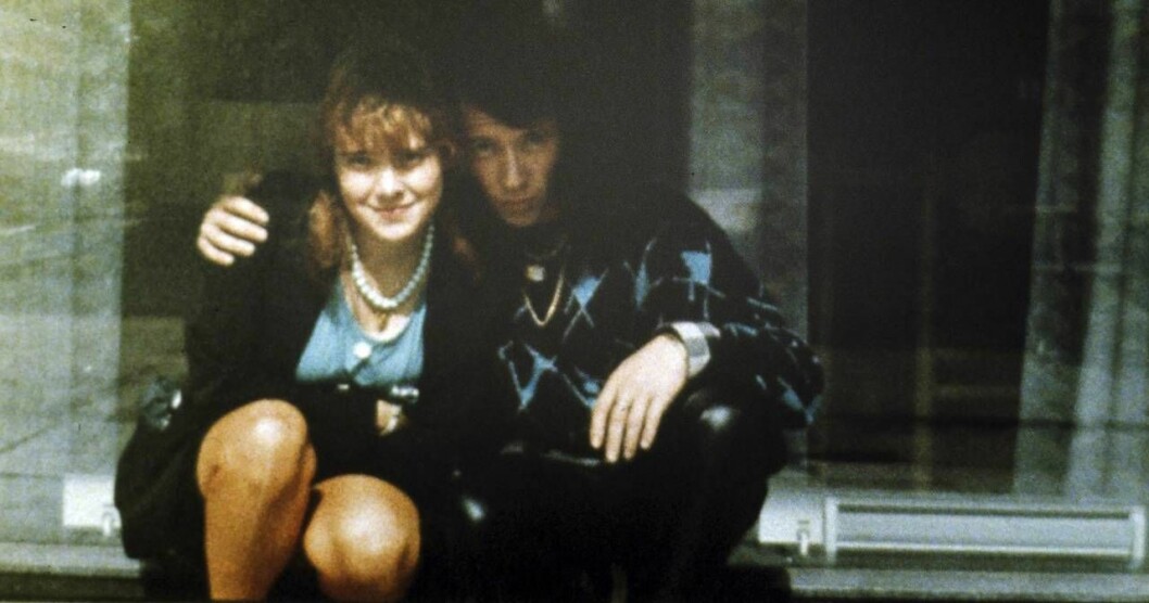 Juha Valjakkala och Marita Routalammis tog den här bilden med en stulen kamera i Halmstad 1988. Juha Valjakkala och Marita Routalammis