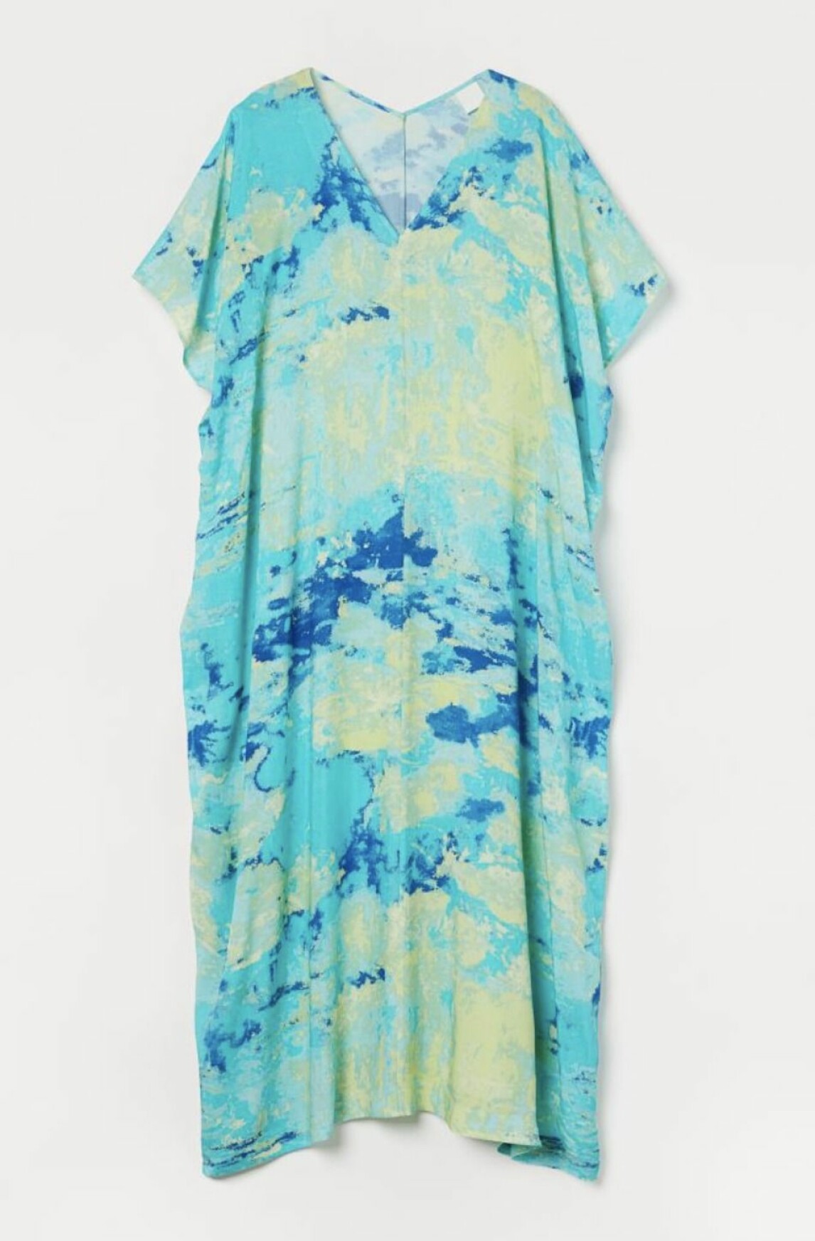 turkos kaftan H&M