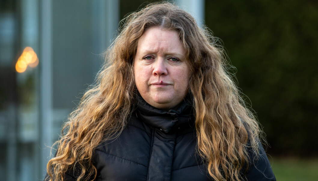 Ulrika känner stor ilska över att ingen inom vården lyssnade på henne och att hon fick gå med sina besvär under så lång tid. Porträttbild av Ulrika Hägerstrand i Hasslö, Karlskrona.