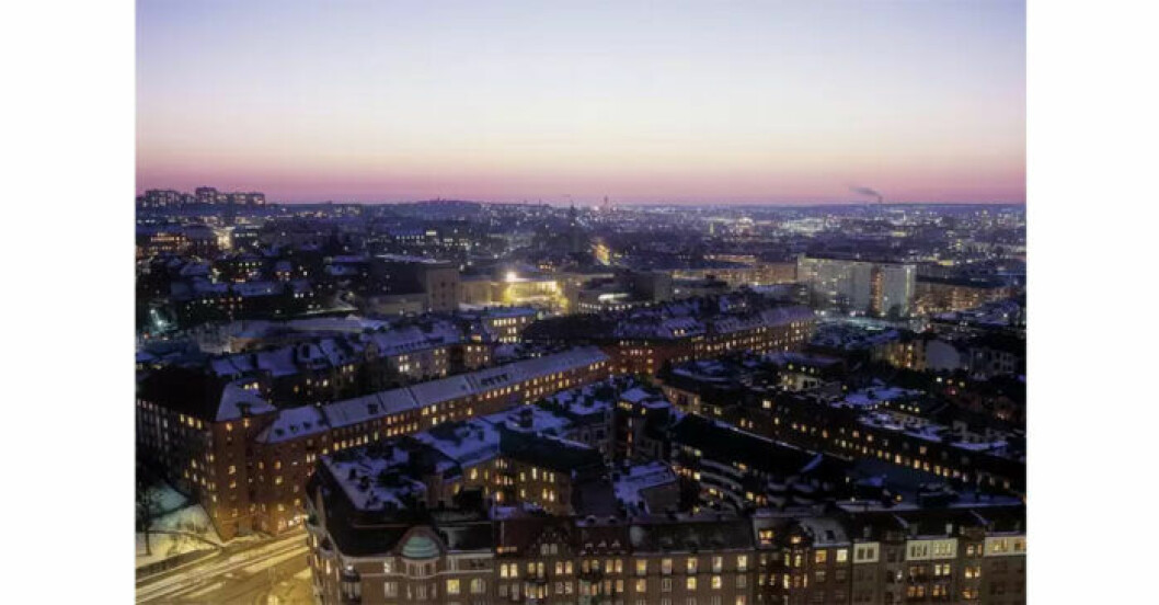 Upper House, utsikt från ett av hotellrummen.
