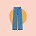 Utsvängda jeans Jennifer Aniston
