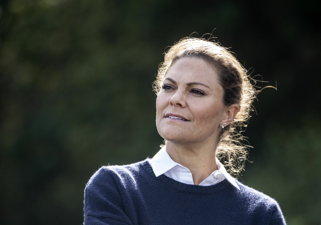Kronprinsessan Victoria på besök på Ålö och Utö 2021.