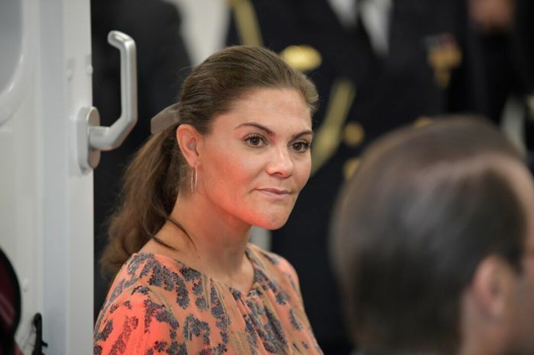 Victoria i hästsvans.