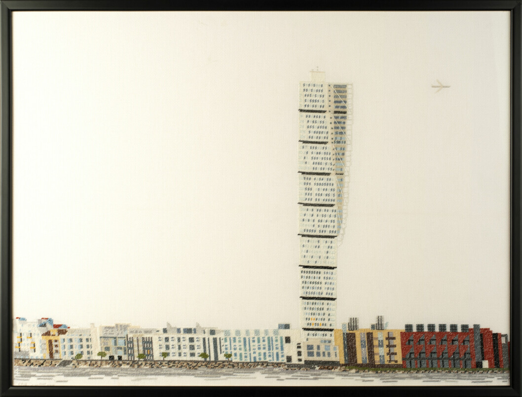 Ett av de första motiven som Krister ställde ut på Liljevalchs Vårutställning 2019, föreställer Turning Torso i Malmö. Turning Torso