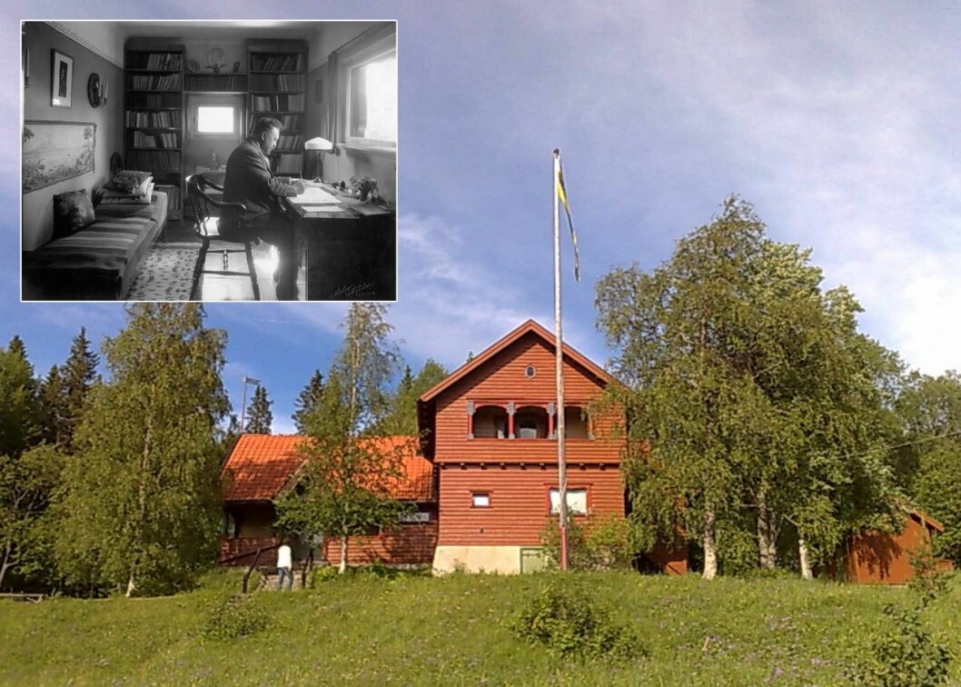 Wilhelm Peterson-Bergers hem på Frösön är öppet hela sommaren. Foto: TT