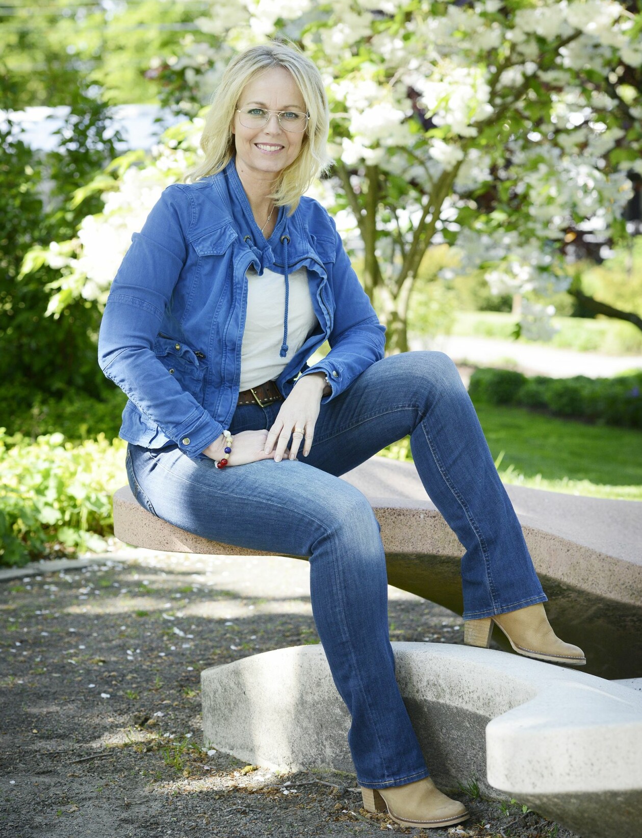 – Jag tycker om att atbeta med människor, säger Annika Andersson. Foto: Christer Olofsson.
